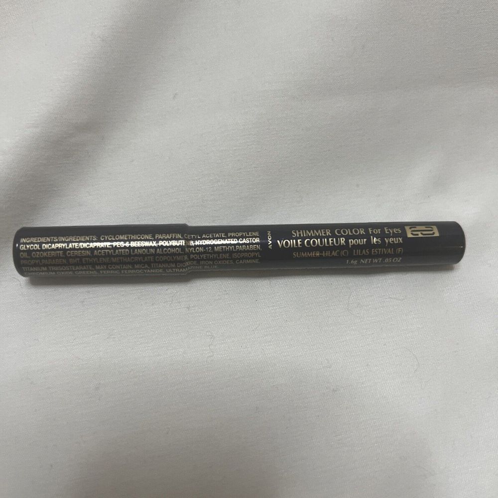AVON SHIMMER‎ COLOR FOR EYES IN SUMMER LILAC NEW Discontinued